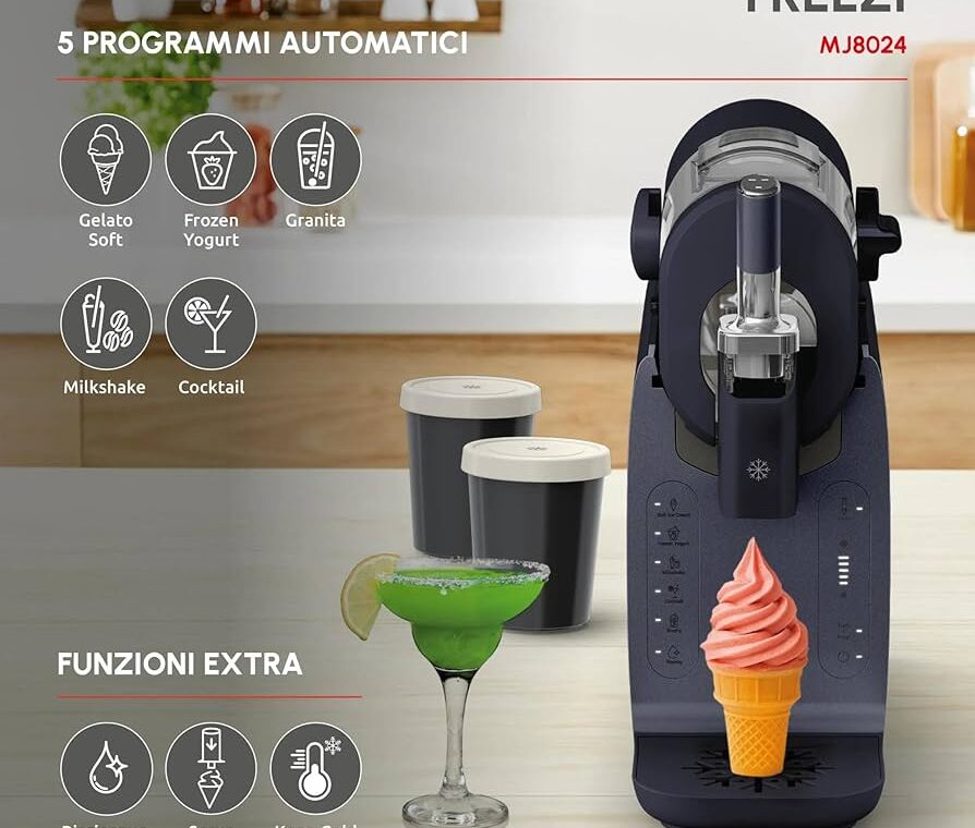 Moulinex Freezi, macchina per gelato