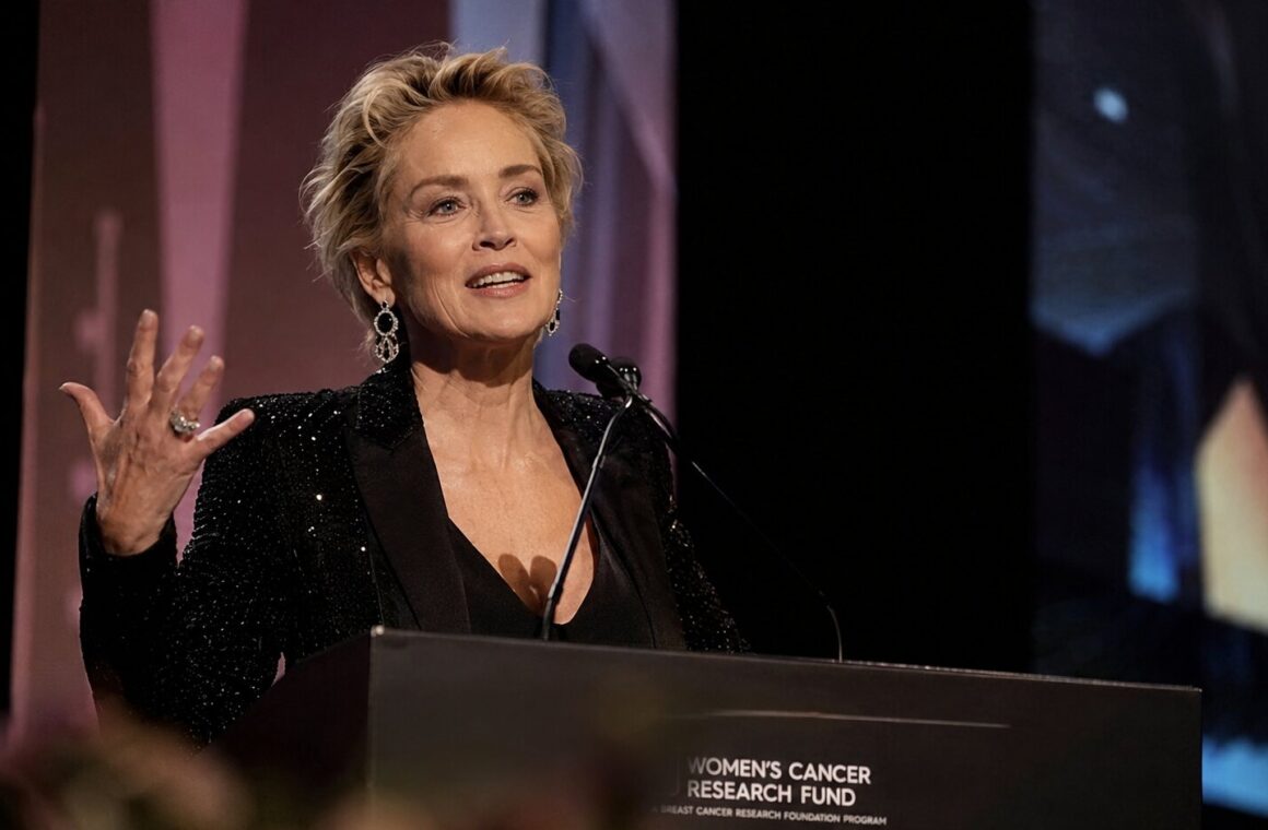 Sharon Stone al Global Nobel Laureates Assembly