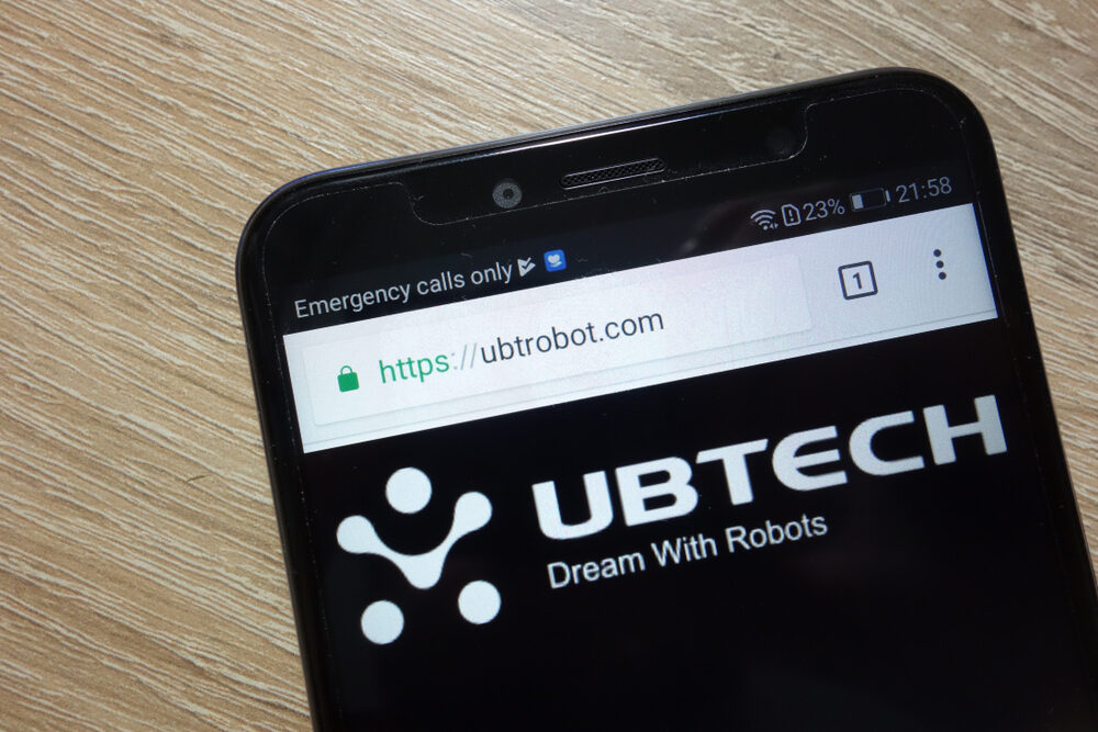 Fabbrica UBTech a Liuzhou per la produzione di robot umanoidi